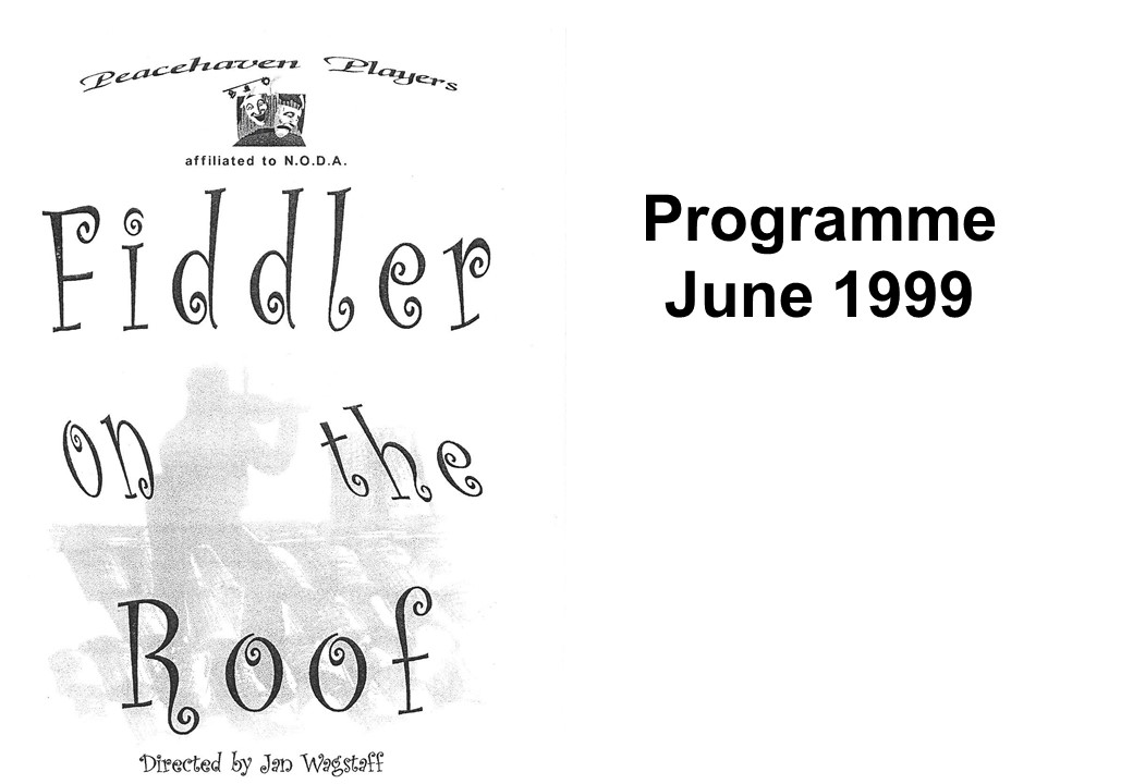 Programme:Fiddler on the Roof 1999